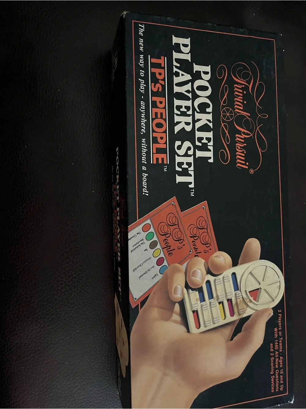Brand New Vintage Parker Brothers Trivial Pursuit Pocket Player Set